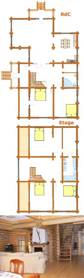 plan de la maison