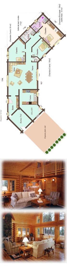 plan de la maison