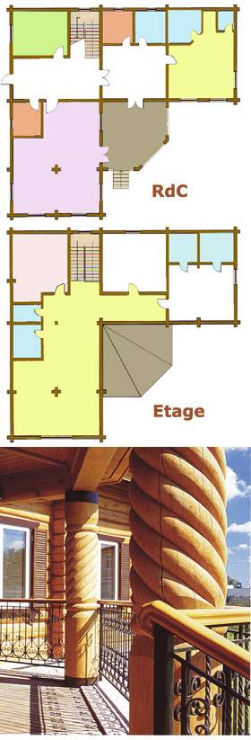 plan de la maison