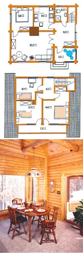 plan de la maison