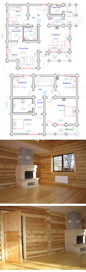 plan de la maison