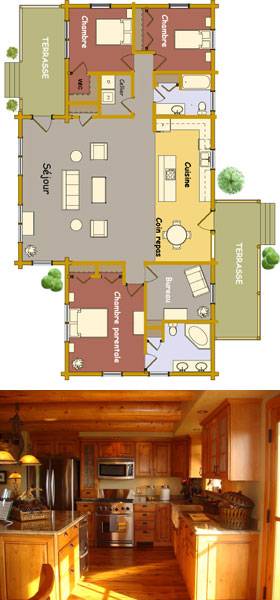 plan de la maison